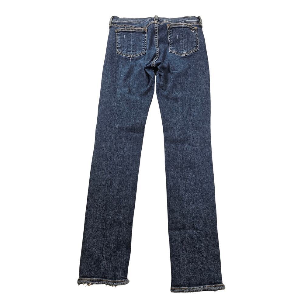 Rag & Bone skinny size 27 ankle jeans designer stretch midi rise EUC stretch